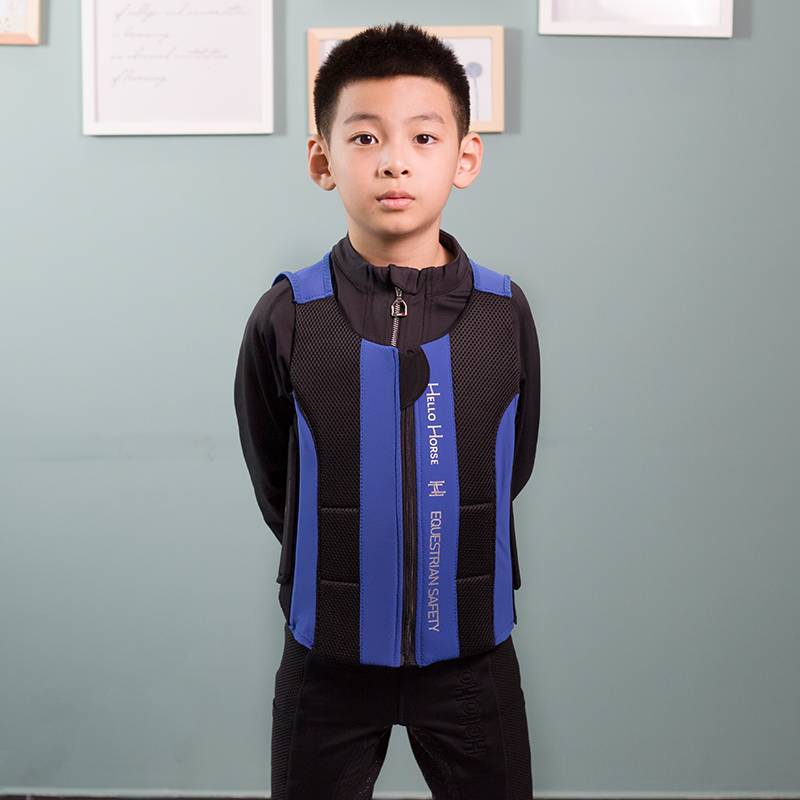Italian Hello HORSE Equestrian Armor Riding Protective Vests Protective Spinal Protection Boys and Girls and Children