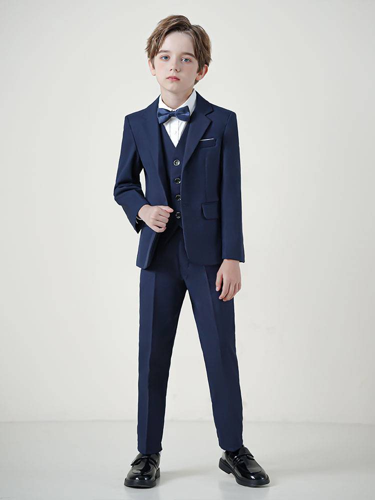 Children's suit suit Boys Host Mattorders Margin Ceremony Piano Violin Show Performance Gala