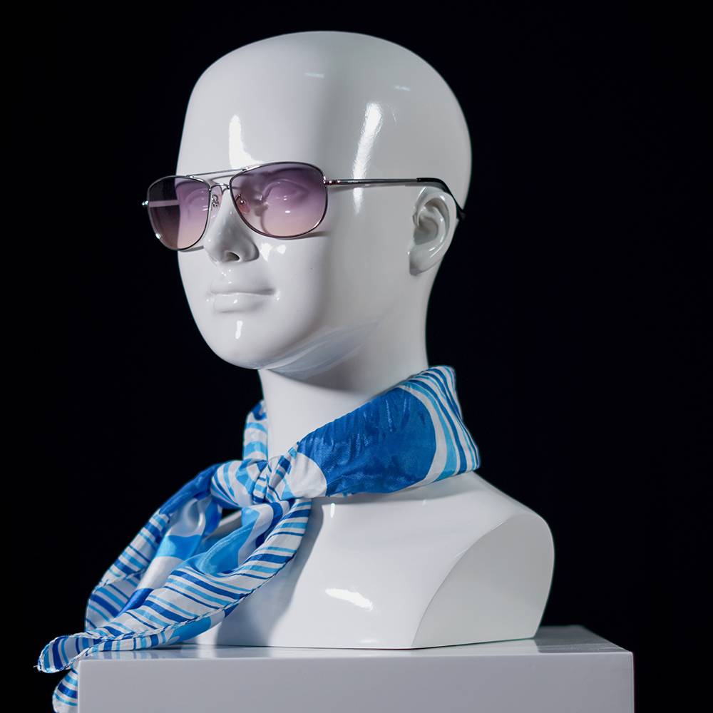 Head mold female dummy head model VR glasses silk scarf hat, glass reinforced reinforced reinforcement model T10