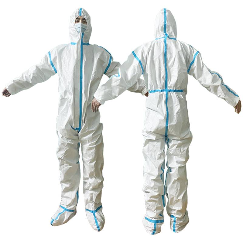 Dabai Medical Protective Services Prevention and Epidemic Sterilizer Switching Clothing Clothing All -in -Body Body Hats Connected Epidemic Epidemium