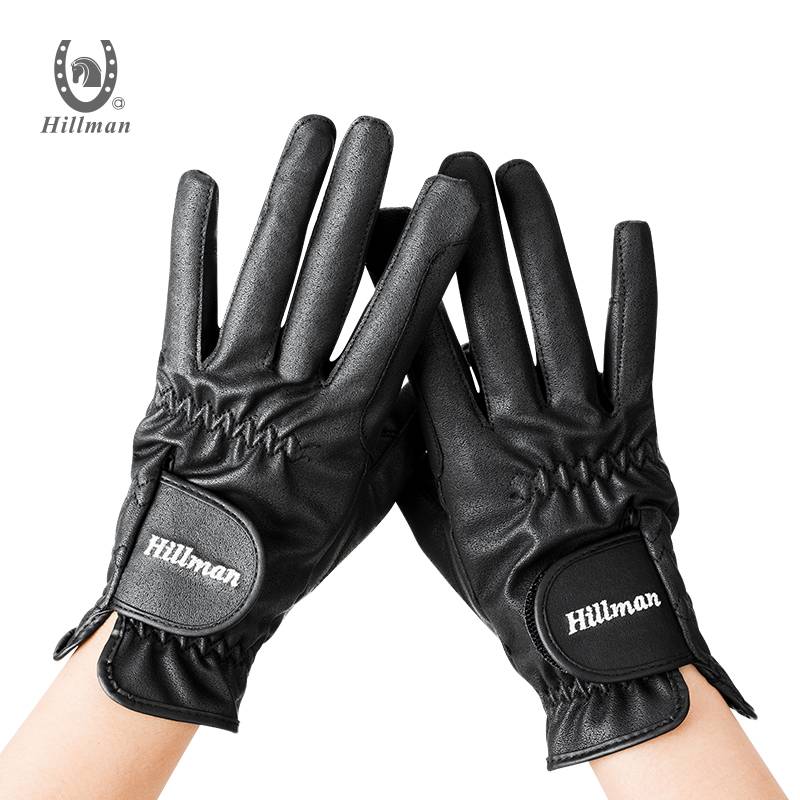 Children's Equestrian glove hiillman equestrian glove men and women riding glove gloves 920