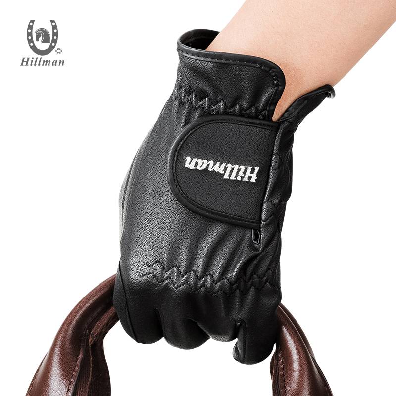 Children's Equestrian glove hiillman equestrian glove men and women riding glove gloves 920