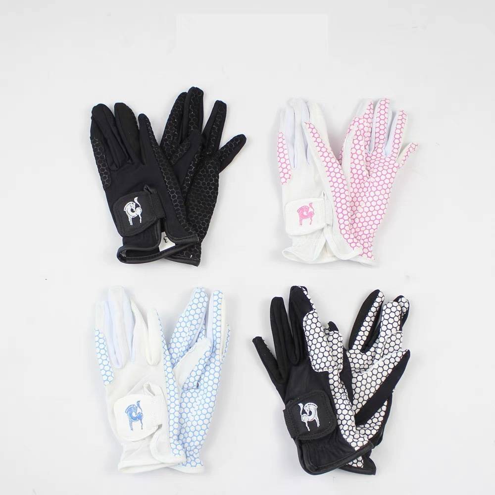 Summer Equestrian gloves multi -dimensional elastic breathable anti -sliding riding glove glove gloves glove equestrian supplies