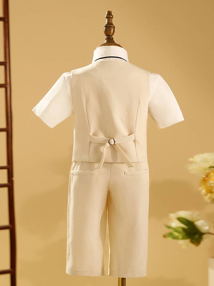 Boys suit suit Children's Host, Little Dress Mihuang Show Piano Performance Server Chao Flower Boy Ves.
