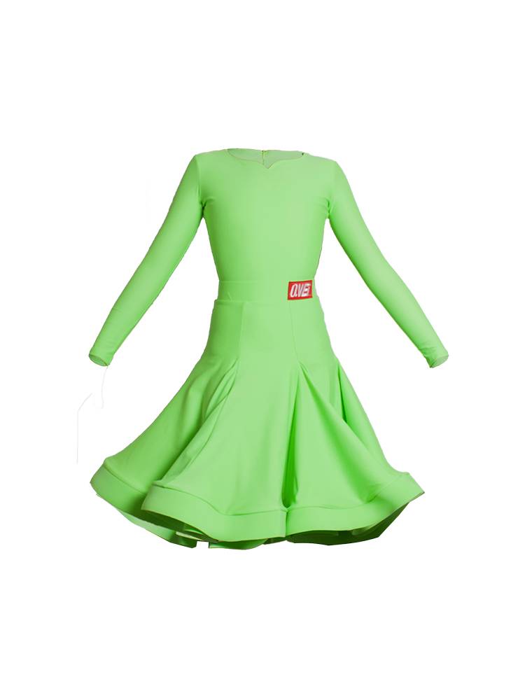 QVEI company charming girl children's Latin dance contest high -end performance performance set professional standard competition regulatory service
