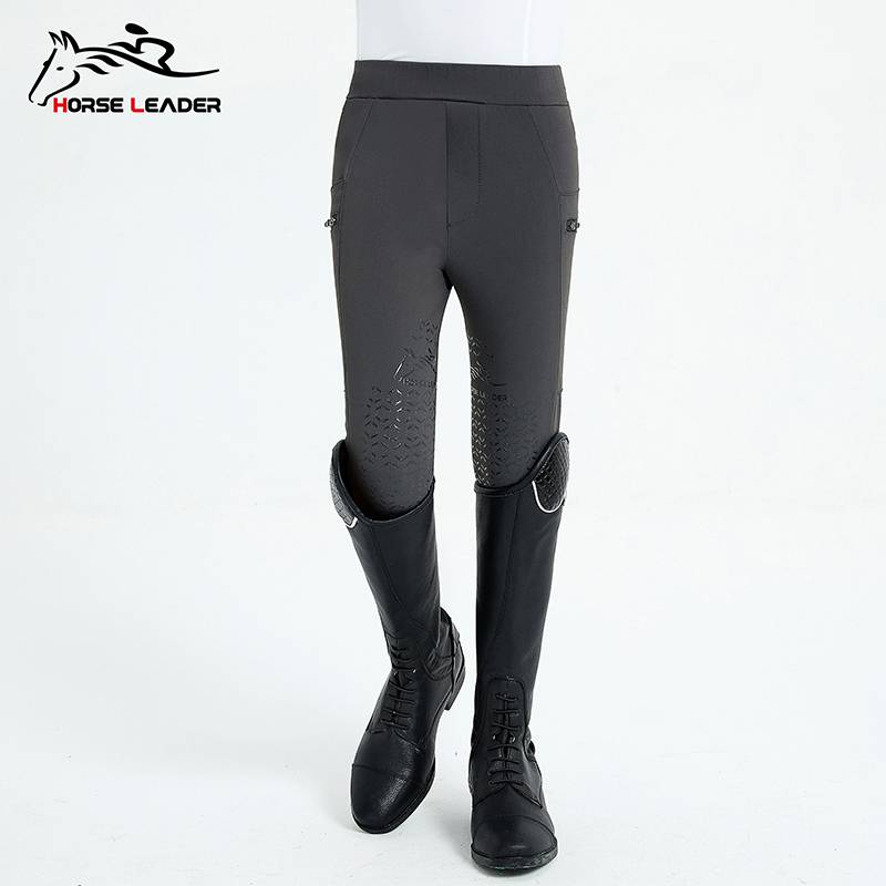 Summer Equestrian Woven Professional Knight Cavaliers Riding Equipment Equipped Semi -silicone Ultra -Thin Horse Pants