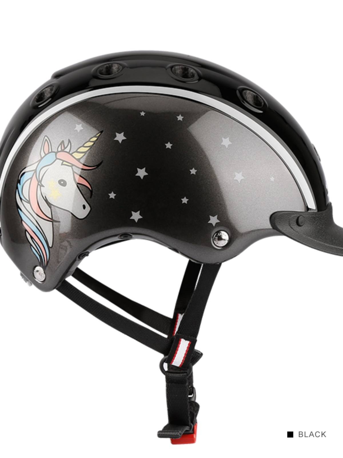 Germany Casco-Nori Children's Equestrian Helmet Bright Cartoon Cartoon Mid-Corporal Beast Rockma Horse 8101031