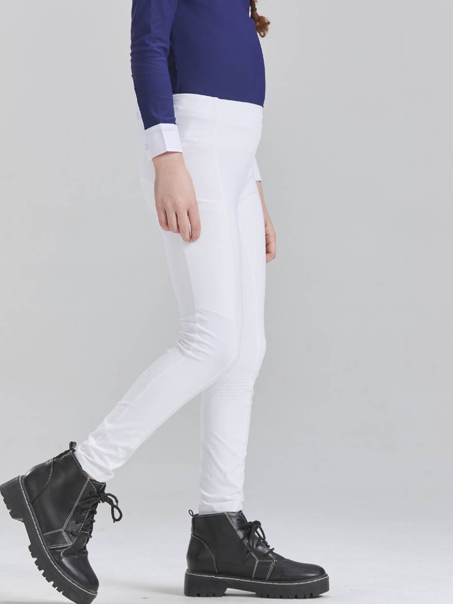 Children's riding pants silicone high bomb wear -resistant equestrian pants four seasons fast dry super soft skin equestrian clothing