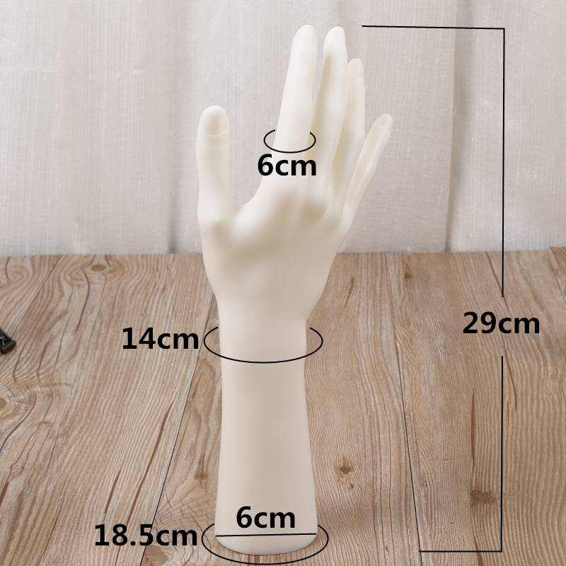Model props hand mold fake hand -made hand jewelry shooting props skin color white hand mold 8614