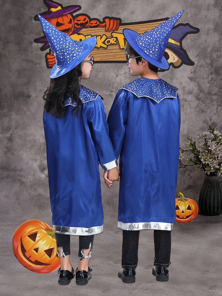 Halloween Children's Clothing Harry Potter Cloak COSPLAY boys and girls performing children's makeup ball clothes