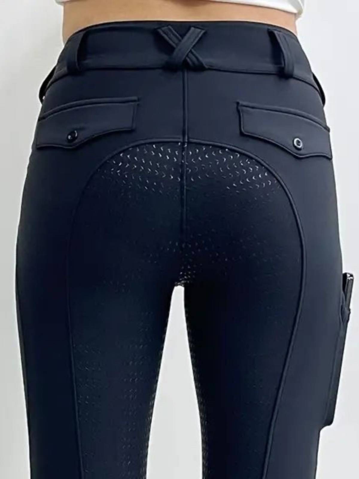 Hello Horse, Italian four -season breathability equestrian full silicon glue pants sports pants, male and female adult children