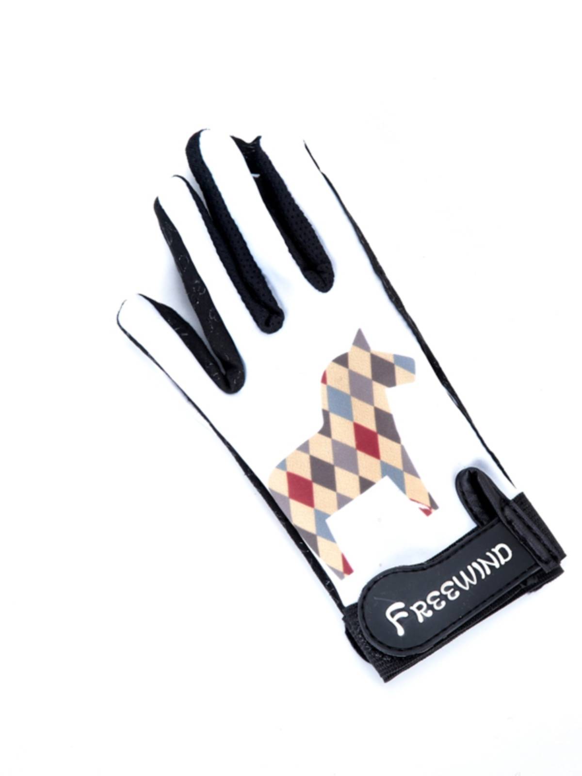 Children's equestrian gloves silicone anti -slip gloves breathable horse -riding glove men and women anti -abrasive glove children's horse riding equipment