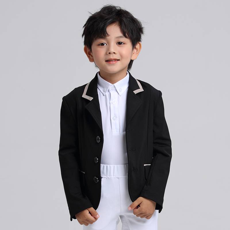 Professional children's equestrian suit jacket competition training knight equipment top coat men's and women's same model Malaysian west uniform
