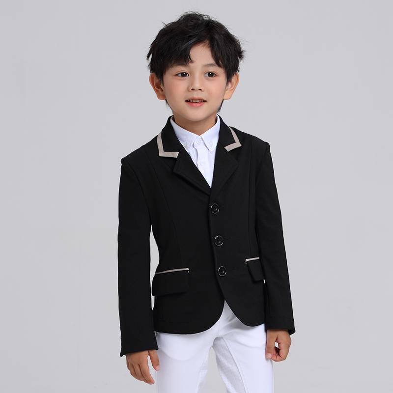 Professional children's equestrian suit jacket competition training knight equipment top coat men's and women's same model Malaysian west uniform