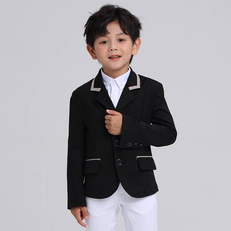 Professional children's equestrian suit jacket competition training knight equipment top coat men's and women's same model Malaysian west uniform