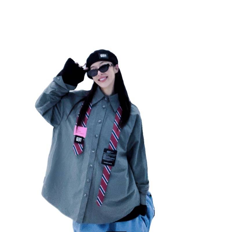Raku recommends huashen new G3T anti -splash water -proof ski shirt men's same long version of single and double board