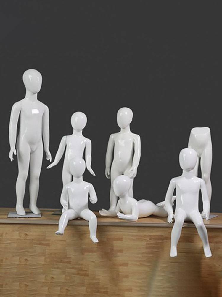 Children's model props, whole body children, platform dummy model, doll window, clothing children's clothing shop shoes hanger