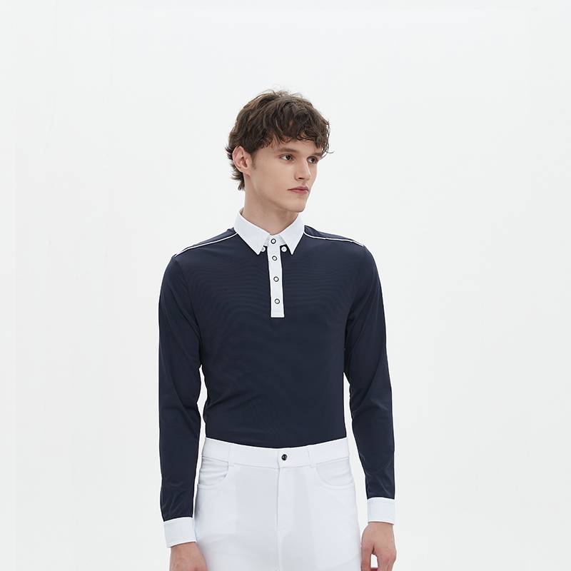 The horseman's long-sleeved t-shirts are equipped with a summer horse racing