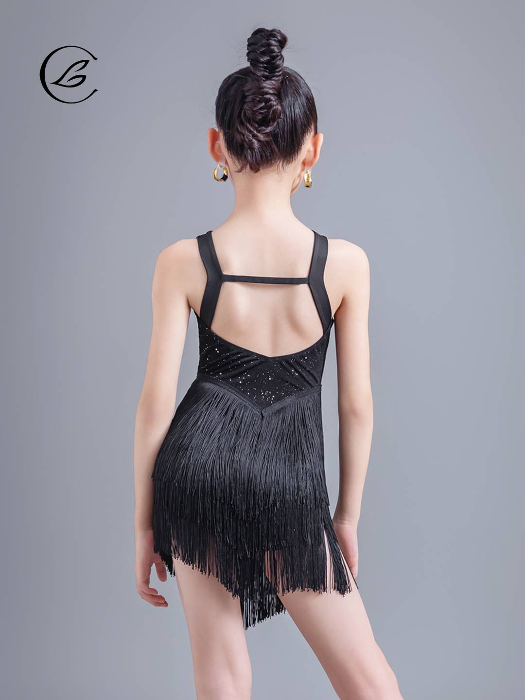 Leyachi 2024 new Latin dance service children and girls practicing dance dance service children's performance service
