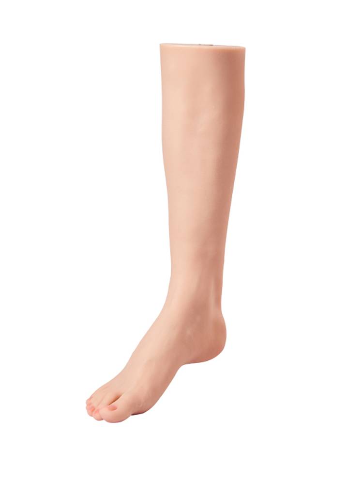 The platinum silhouette model of the calves