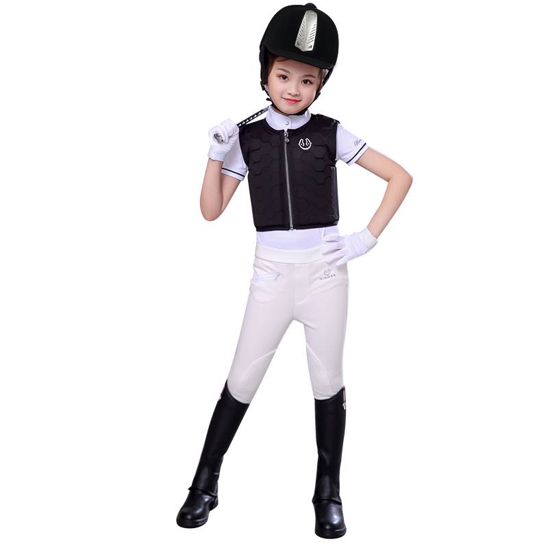 Beginners Equestrian Set Training Equipment Helmet Horse Boot Equipment Children's Equestrian Set 6 -piece Cavaliers