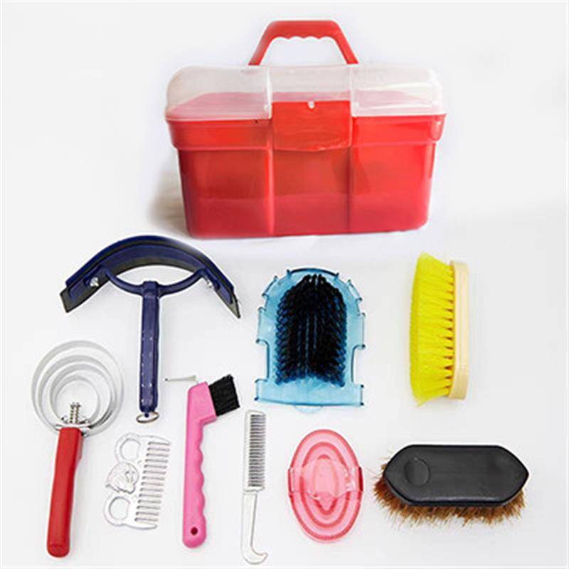 10 sets of red toolboxes