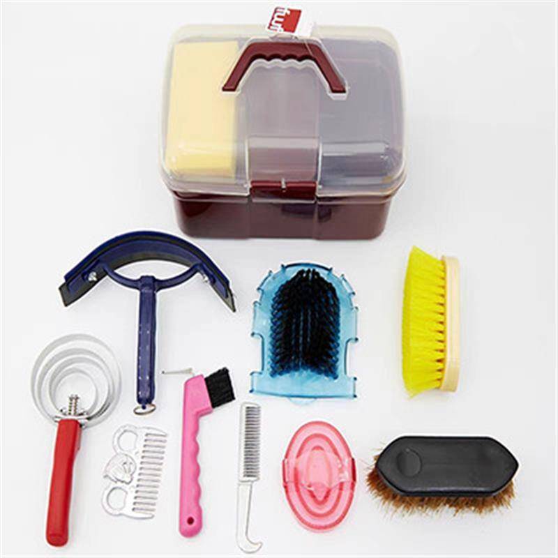 Ten sets of wine and red toolboxes