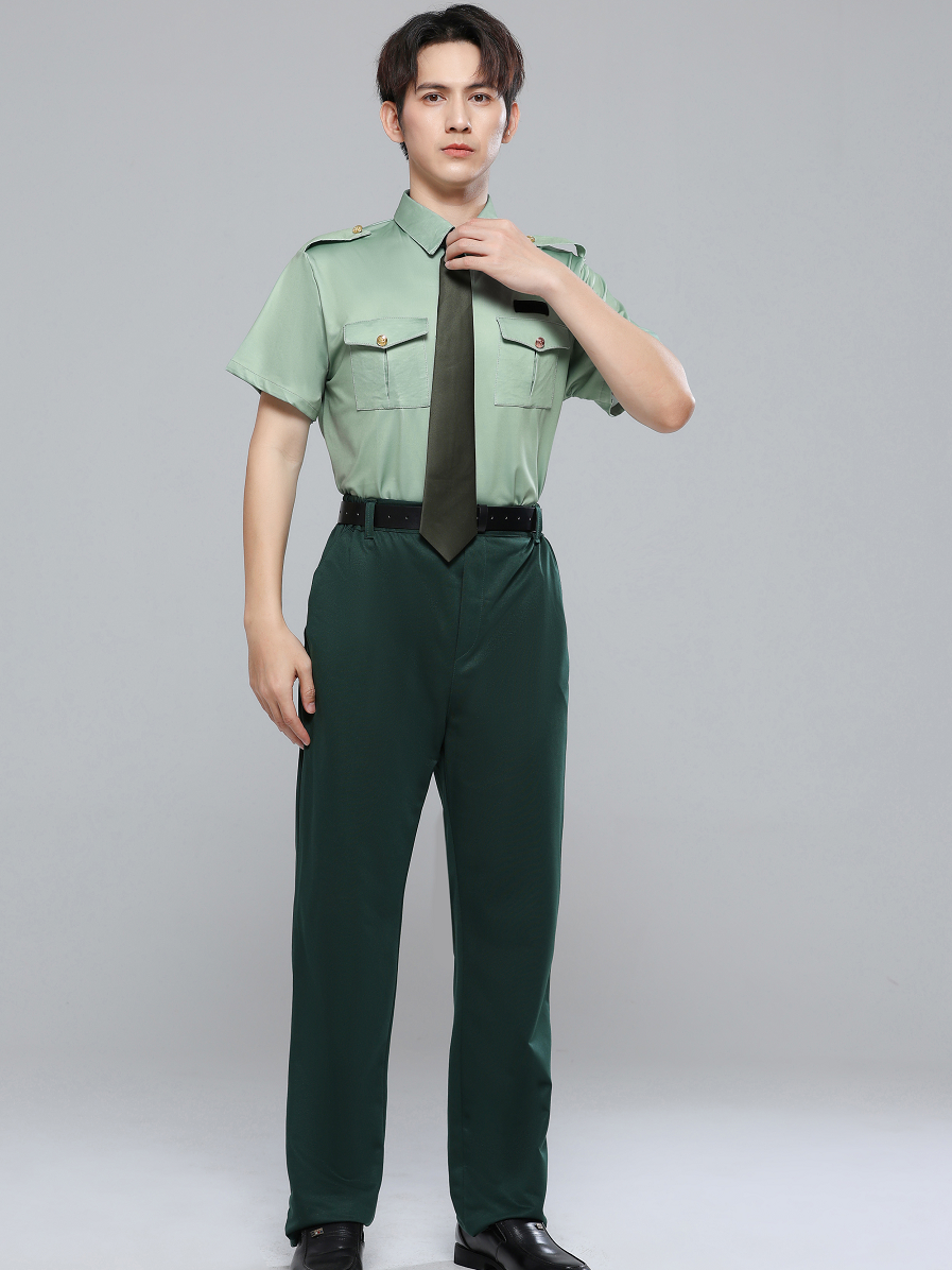 Men's Women's Army Brigade Cultural Group Performance Services Drum Band Chorus Chorus flag -raising the flag -raised ceremonial guard