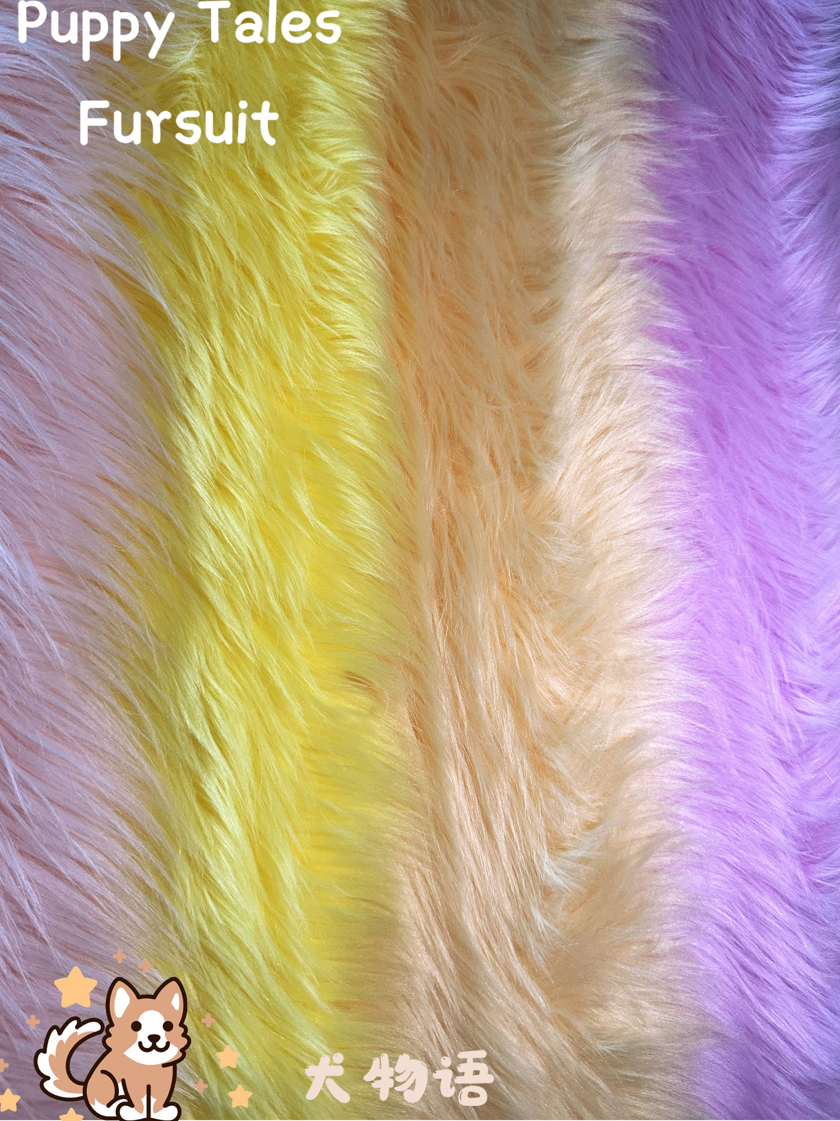 Beast -dedicated high -grade plush fabric High -quality custom color coat hair length 4.5cm dog Story plush