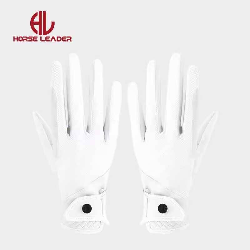 Summer Equestrian glove adult riding equipment mesh, eye breathable children's equestrian glove import super fiber equestrian equipment