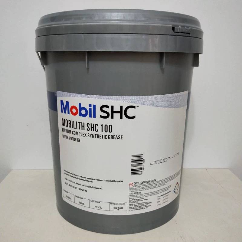 Mobili Fufu Mobilith SHC100/220/221/460WT/007/1500 Synthetic high temperature lubrication