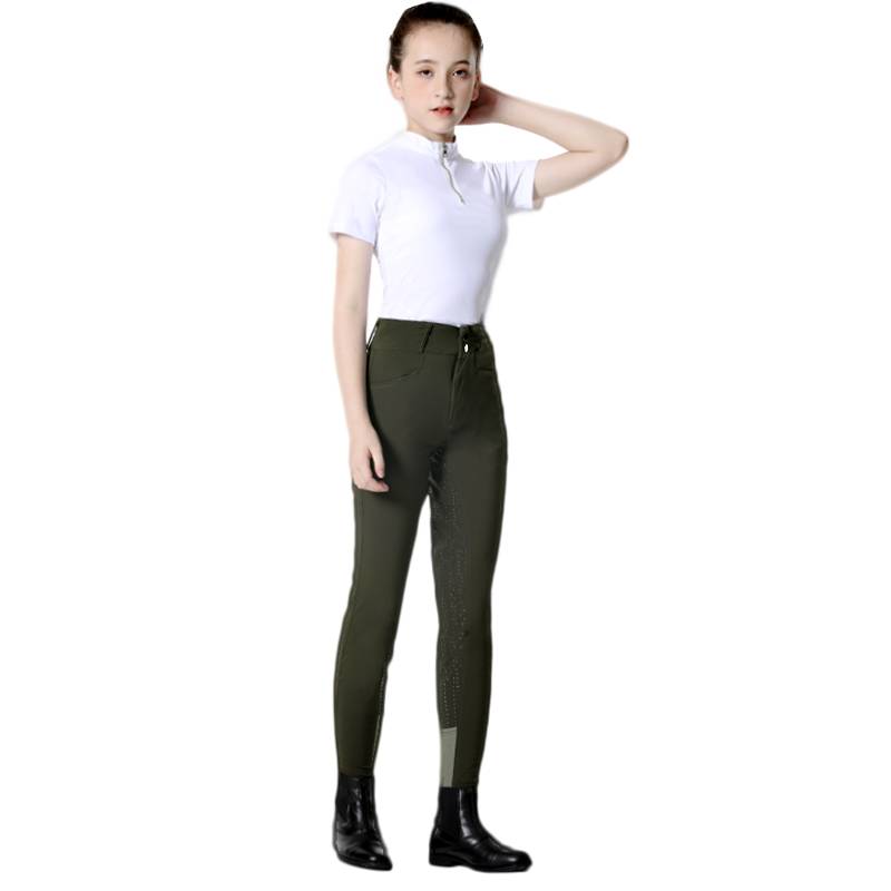 Children's summer ultra -thin fast -drying full silicon glue horse pants adult men's female women's horses riding pants riding equipment