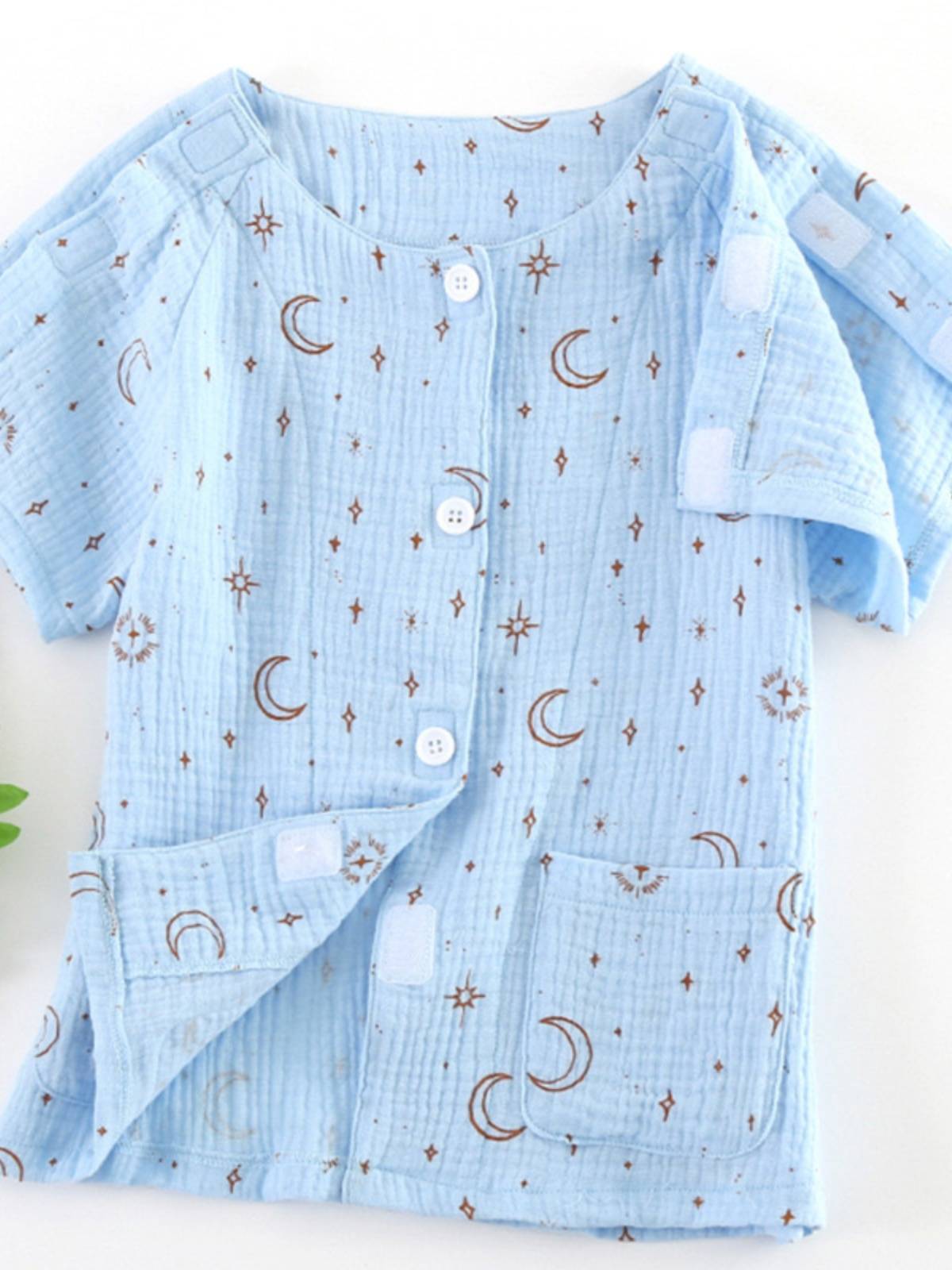 Spring and summer children's fracture special clothes, arms, legs, feet, plaster, gypsum care hand injured jacket pants cotton