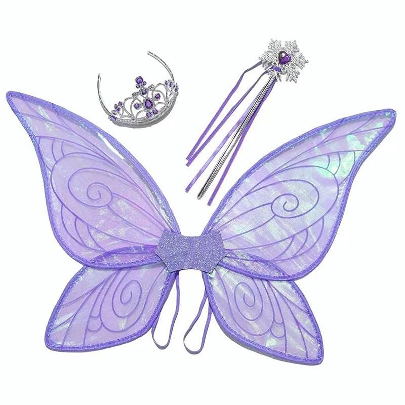 Purple new butterfly wings