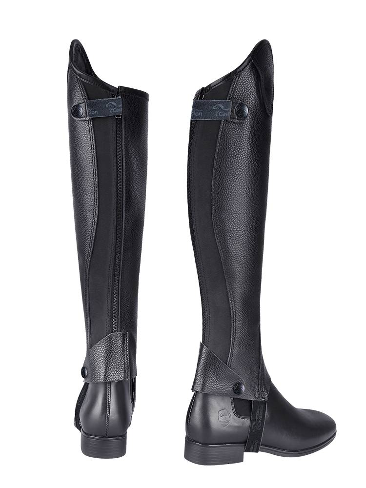 Leather equestrian leg protection, abrasion and breathable CHAPS, male and female adult children's knight equipment protective boots, 8105014
