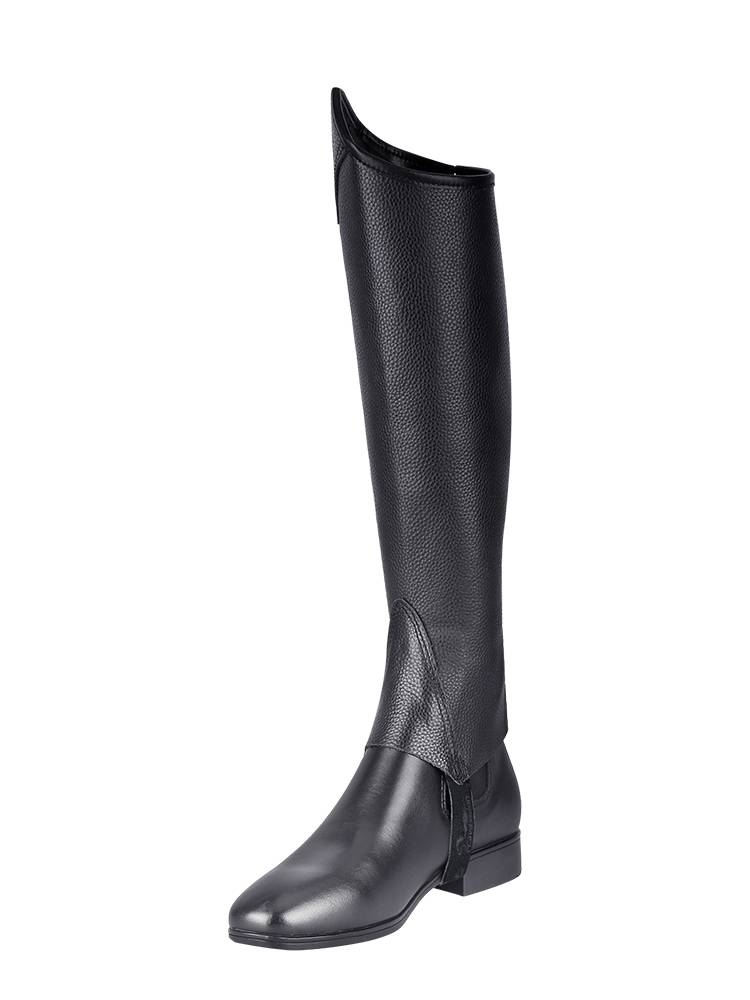 Leather equestrian leg protection, abrasion and breathable CHAPS, male and female adult children's knight equipment protective boots, 8105014