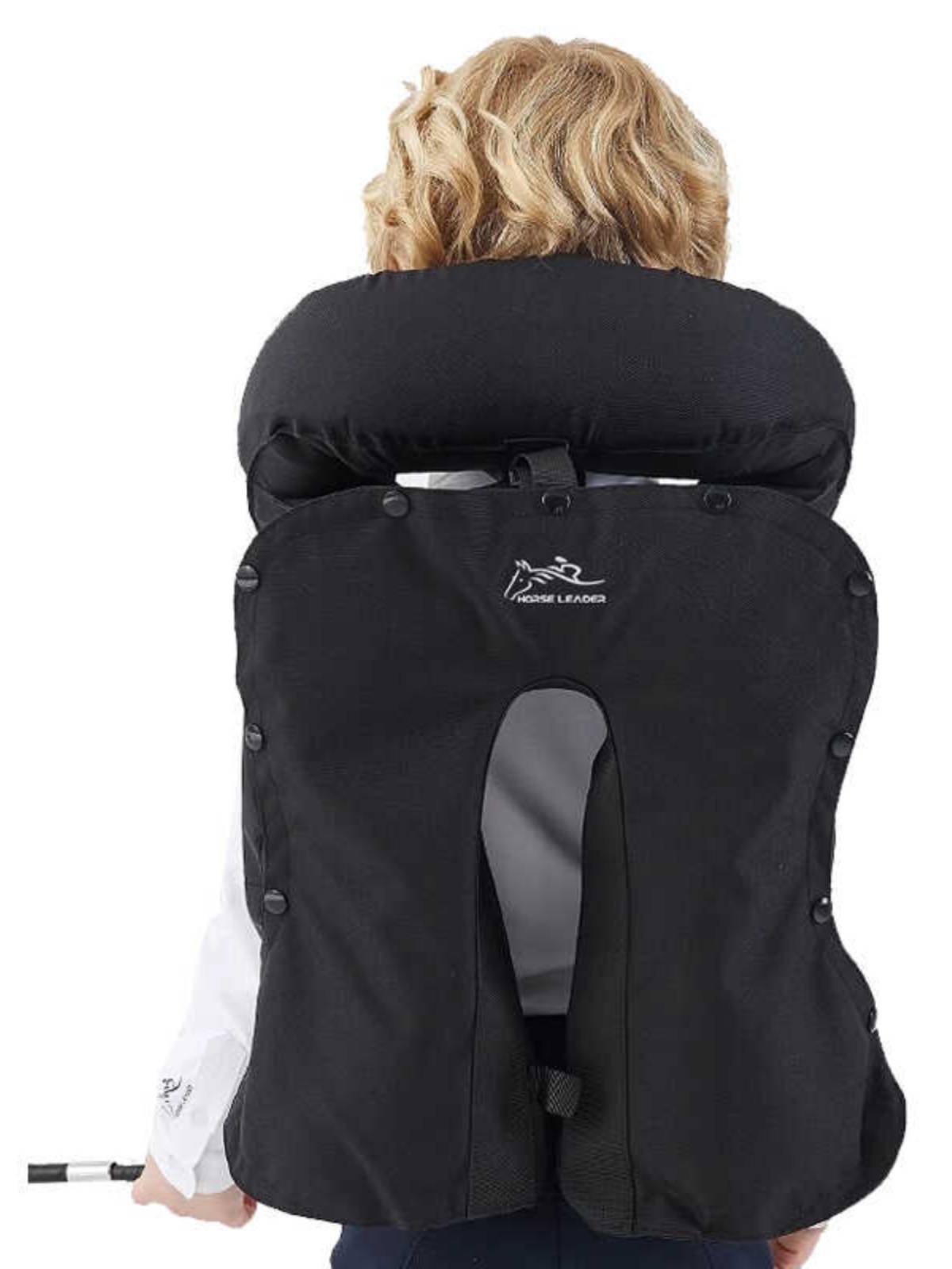 Children's inflatable equestrian nursing nursing all -weather equestrian vest protective vest horse riding safety light and safe armor