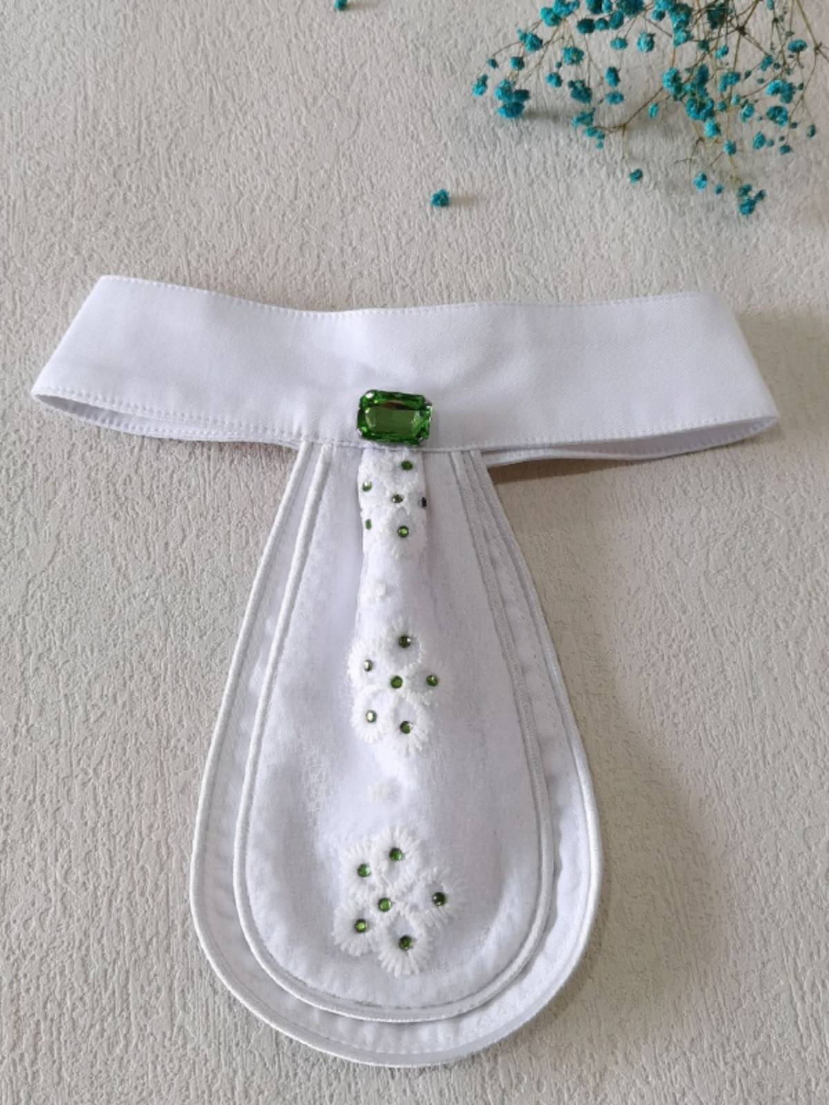 Professional Equestrian Tie Tie White Children Leading Flower Adult Competition Tie Horse Riding Clothing Equipment