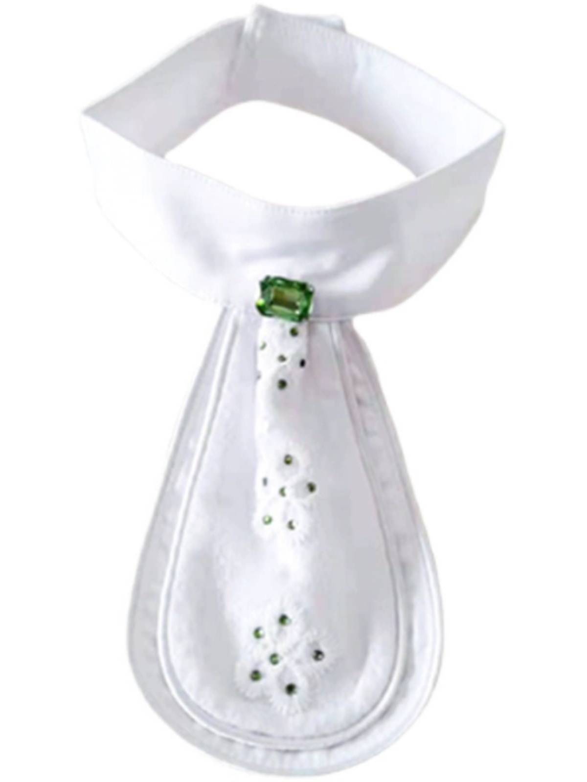 Professional Equestrian Tie Tie White Children Leading Flower Adult Competition Tie Horse Riding Clothing Equipment