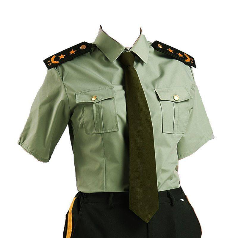 Military Drum Band Dress Shirts Xia Literature and Art Troupe Performance Drum Team Getting Fighting Bands Orchestra Men and Women