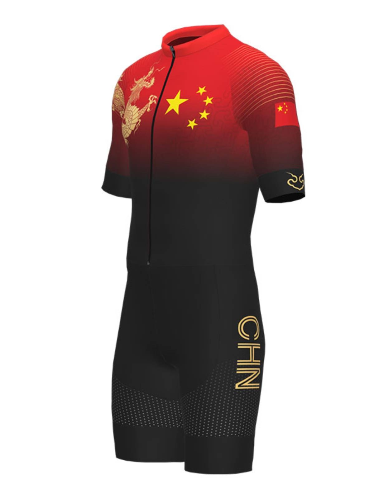 Baizidida 2022 Wu Dajing's same adult children's speed skaters, rotes skaters short -sleeved shorts, 3D tailoring