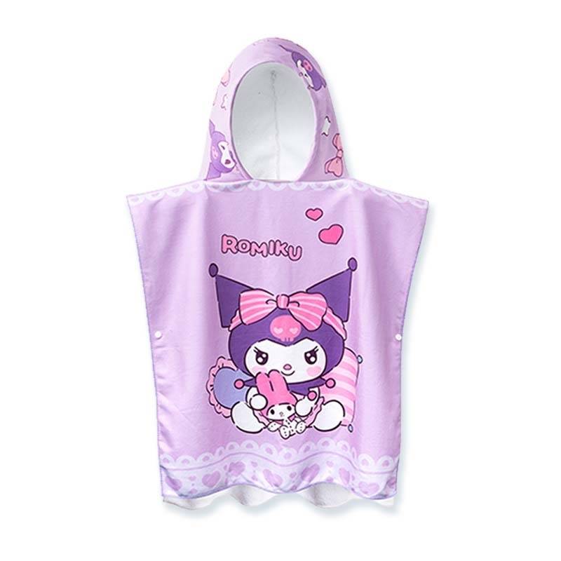 Curomi cape tissue Children's dedicated big boy bathing swimming fast -drying beach towel baby girl Xia can wear bathrobe