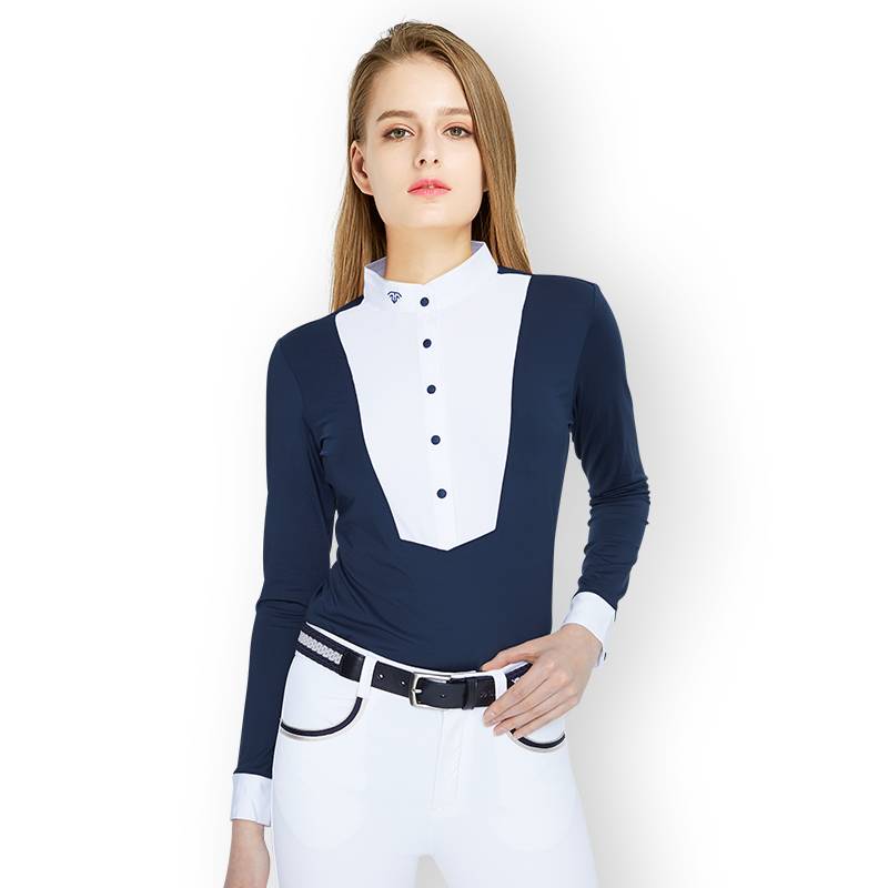 Children's Equestrian Together T -shirt Men's Girls Riding Equestrian Training Sergeant Cavaliers Shirts Riding clothes 576