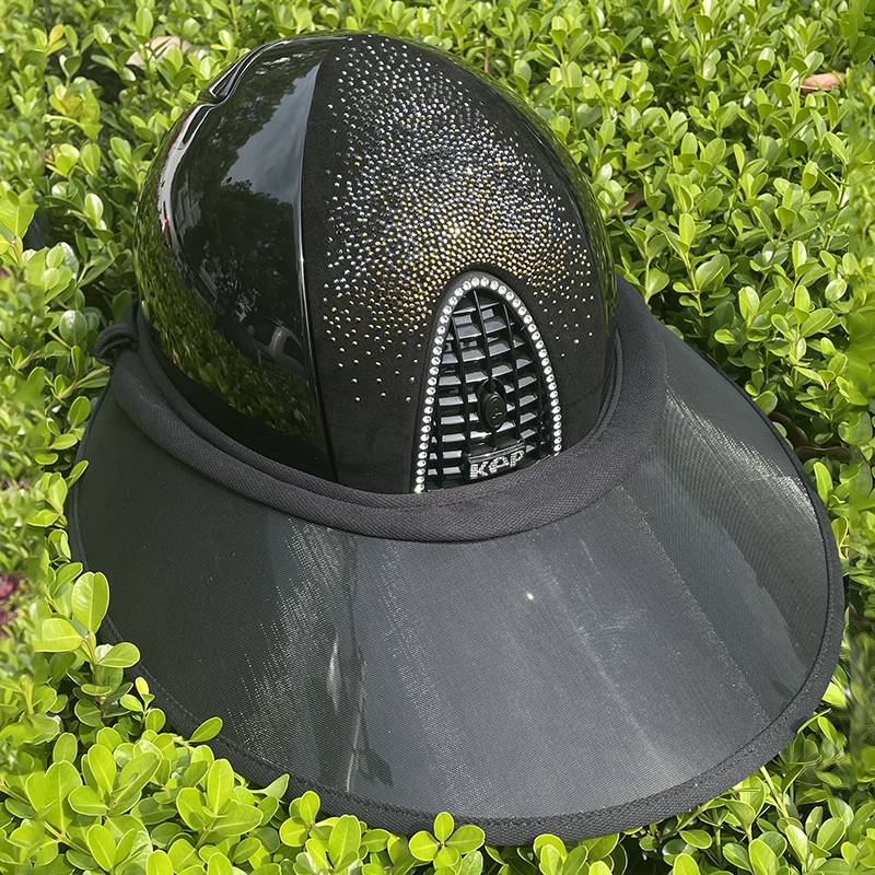 Hello Horse sunscreen brims, UV anti -UV equestrian helmet sunshade hats