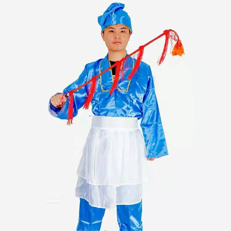 Yangge uses iron wire, donkey running donkey dry boat dancing lion dance children's performance props, red horses and white horses