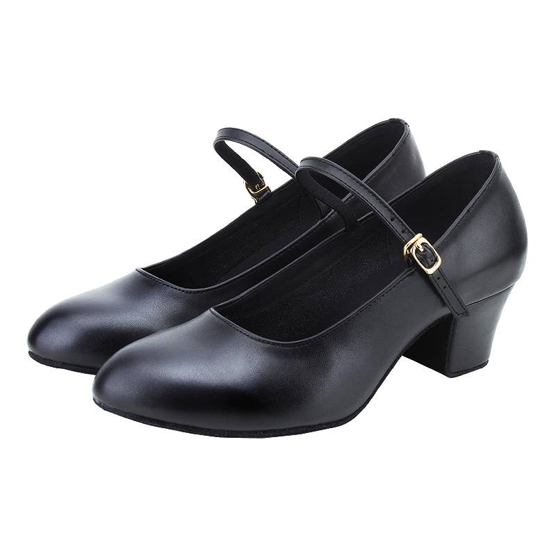 Dance Shoes Victorian Women's Win -Boss Golden Follower Xinjiang Dance Shoes National Children Practice Dancing Black Modern Dance Shoes