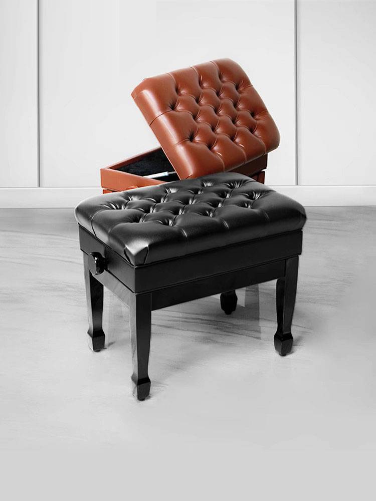 Piano stools can be raised to a solid wood to regulate a one-person child stool and a kite steel chair