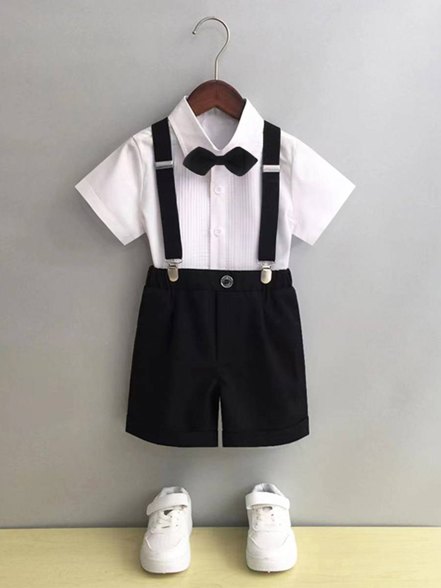 Boys' dress summer host flower girl set boy suit piano performance service Liuyi performance clothing