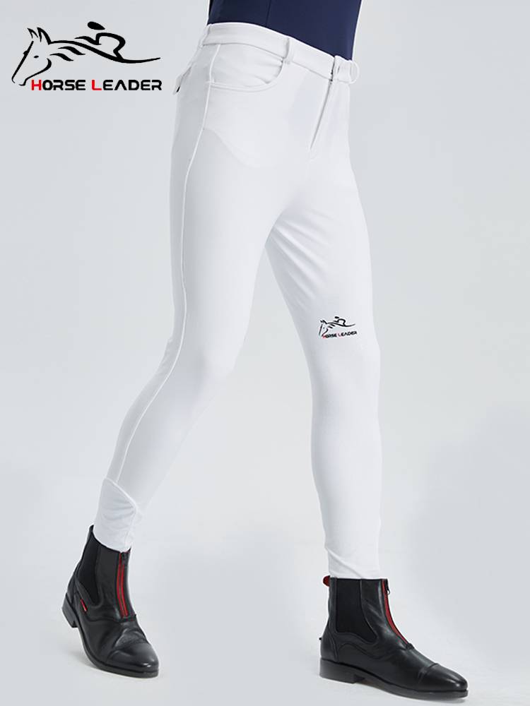 HorseLeader Spring and Summer Four Seasons Equestrian Horse Pants Men's Professional Competition Grade Equestrian Equipment Riding Pants