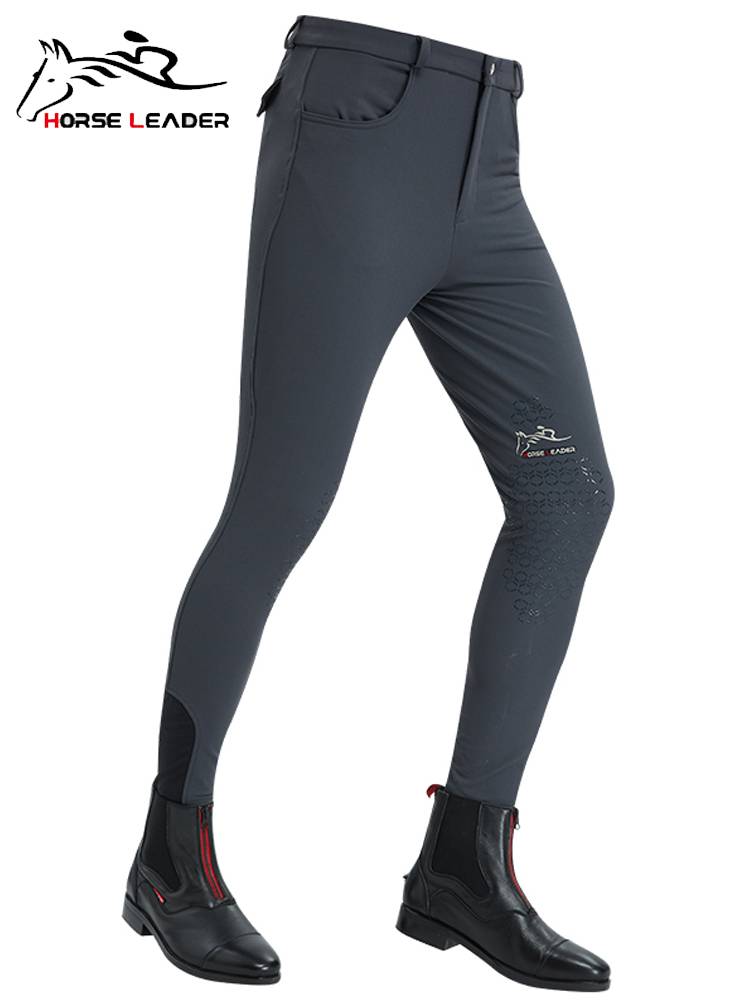 HorseLeader Spring and Summer Four Seasons Equestrian Horse Pants Men's Professional Competition Grade Equestrian Equipment Riding Pants